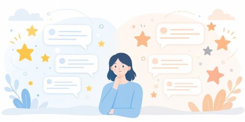 口コミ評価のイメージ