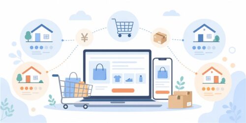 購入先の比較イメージ