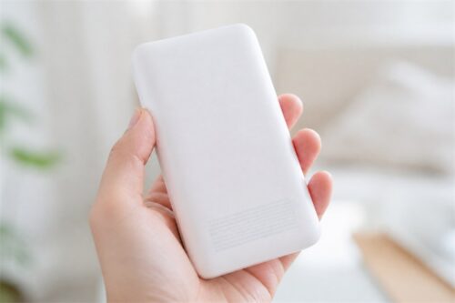 モバイルバッテリーの容量表記を確認する