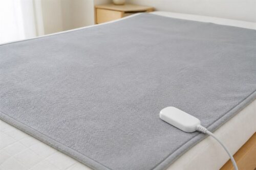 毛布を広げて正しく使う