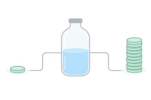 加湿量あたりのコスト